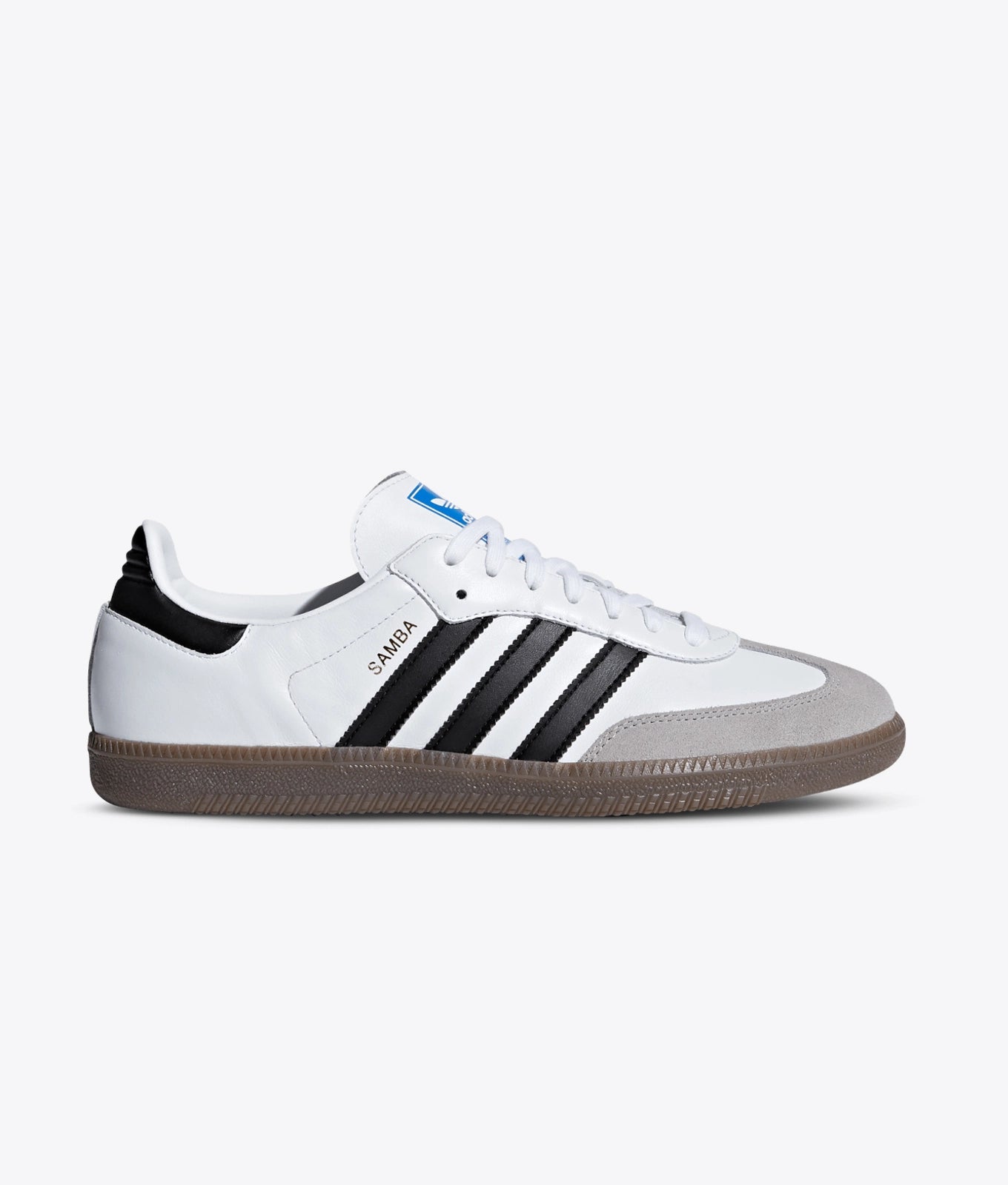 Adidas Samba White to Black