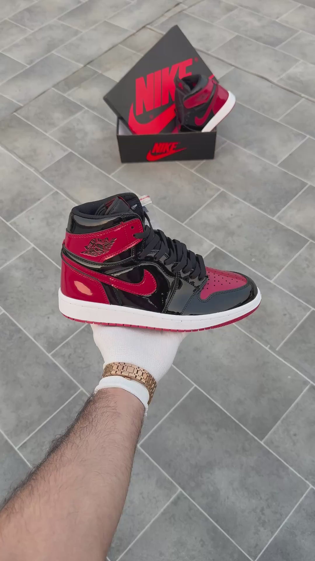 AJ1 High RETRO Patent Bred