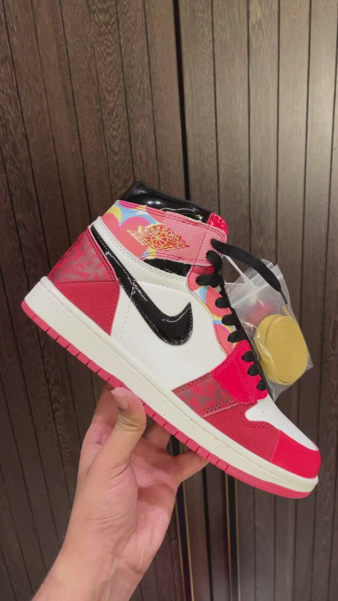 AJ1 High OG SpiderMan Across the Spider-Verse