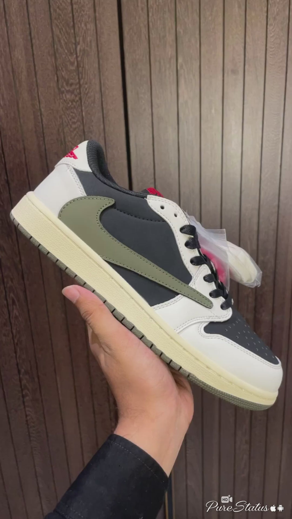 Travis Scott X Air Jordan 1 Low Olive